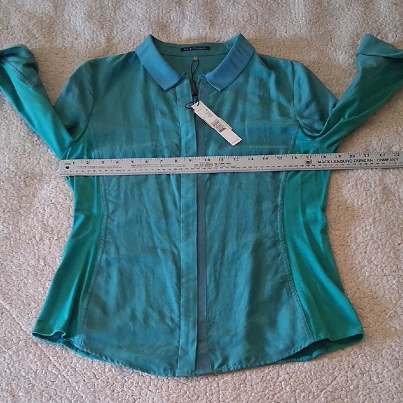 New Elie Tahari Turquoise Blazer - Picture 5 of 8